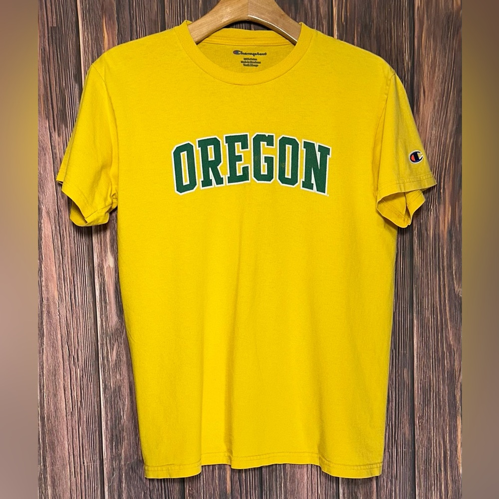 Champion Short Sleeve Oregon Ducks Tee Shirt - Youth Size XL